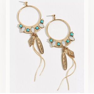 Free People Winona Hoops BNWT